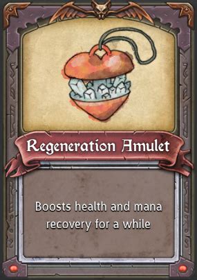 Amulet of regeneration
